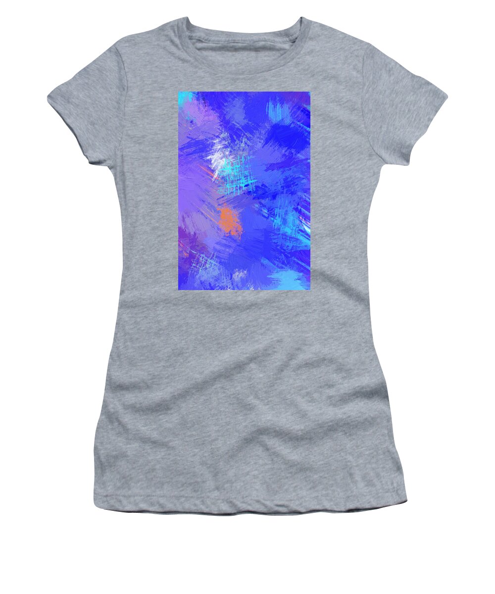 Abstract Women's T-Shirt featuring the painting Abstract - DWP1535083 by Dean Wittle