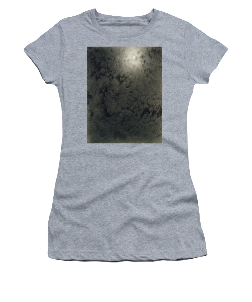 Nature Women's T-Shirt featuring the painting Alfred Stieglitz So Subtle That It Becomes More Real Than Reality by Celestial Images