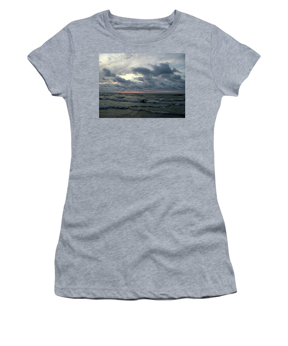 All Beached Up Women's T-Shirt featuring the photograph All Beached Up by Cyryn Fyrcyd