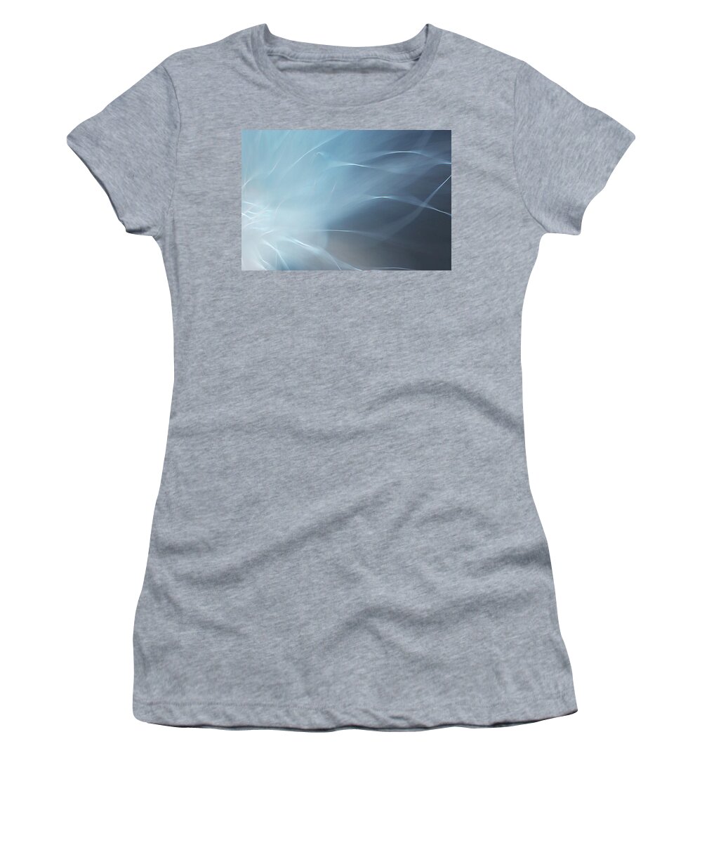 Abstract Women's T-Shirt featuring the photograph Angels Wing by Michelle Wermuth