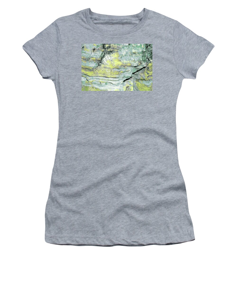Art Prints Women's T-Shirt featuring the photograph Art Print Cliff 21 by Harry Gruenert