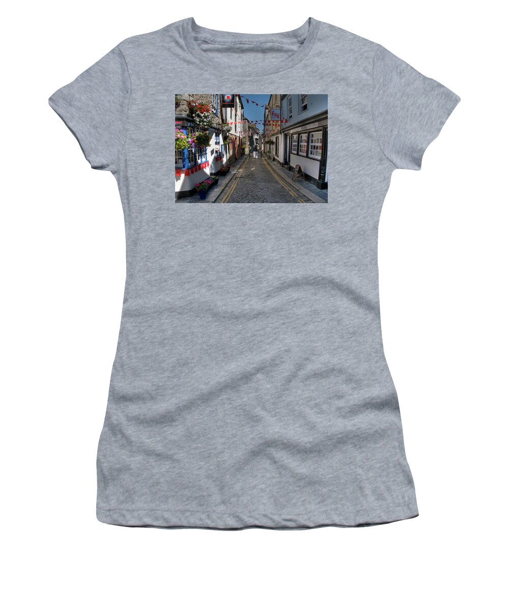 Barbican Women's T-Shirt featuring the photograph Barbican Street by Doug Matthews