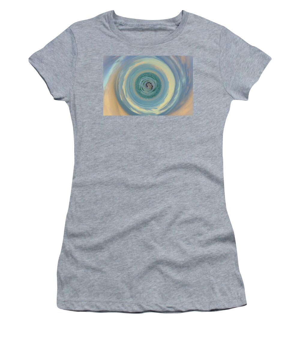 Abstract Women's T-Shirt featuring the photograph Beach Dream by Susan Rydberg