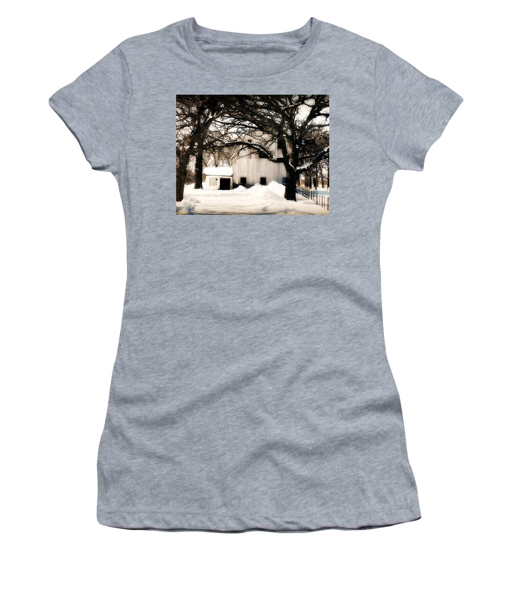 Top Selling Art Women's T-Shirt featuring the photograph Beneath The Oaks by Julie Hamilton