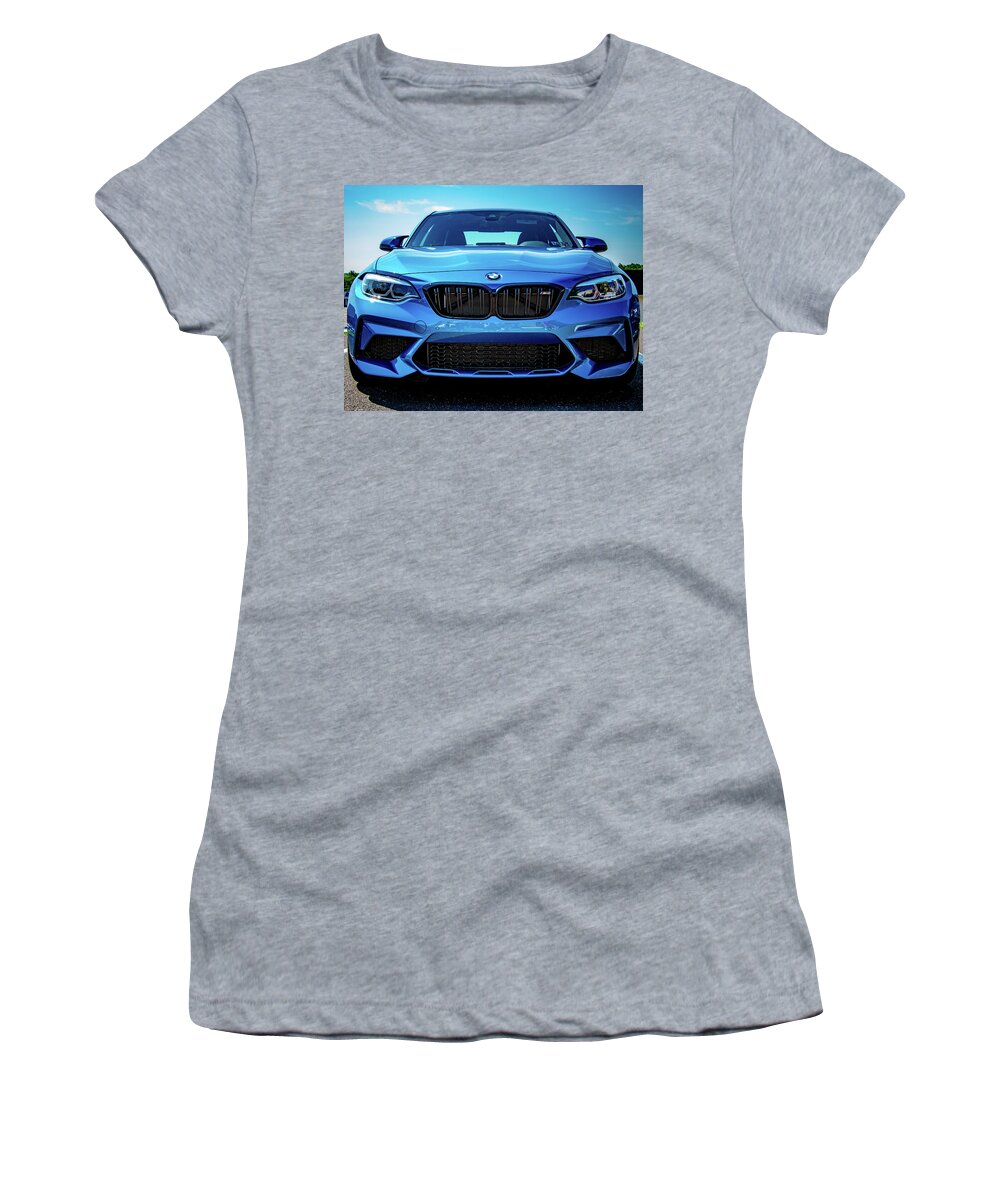 Bmw Women's T-Shirt featuring the photograph Bmw M2 by Rose Guinther