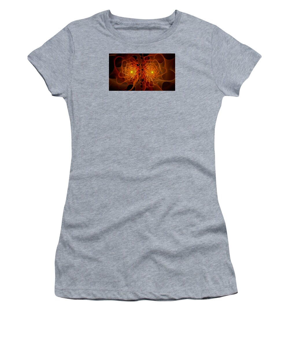 Enlightened Women's T-Shirt featuring the digital art Bringers of Light by Doug Morgan