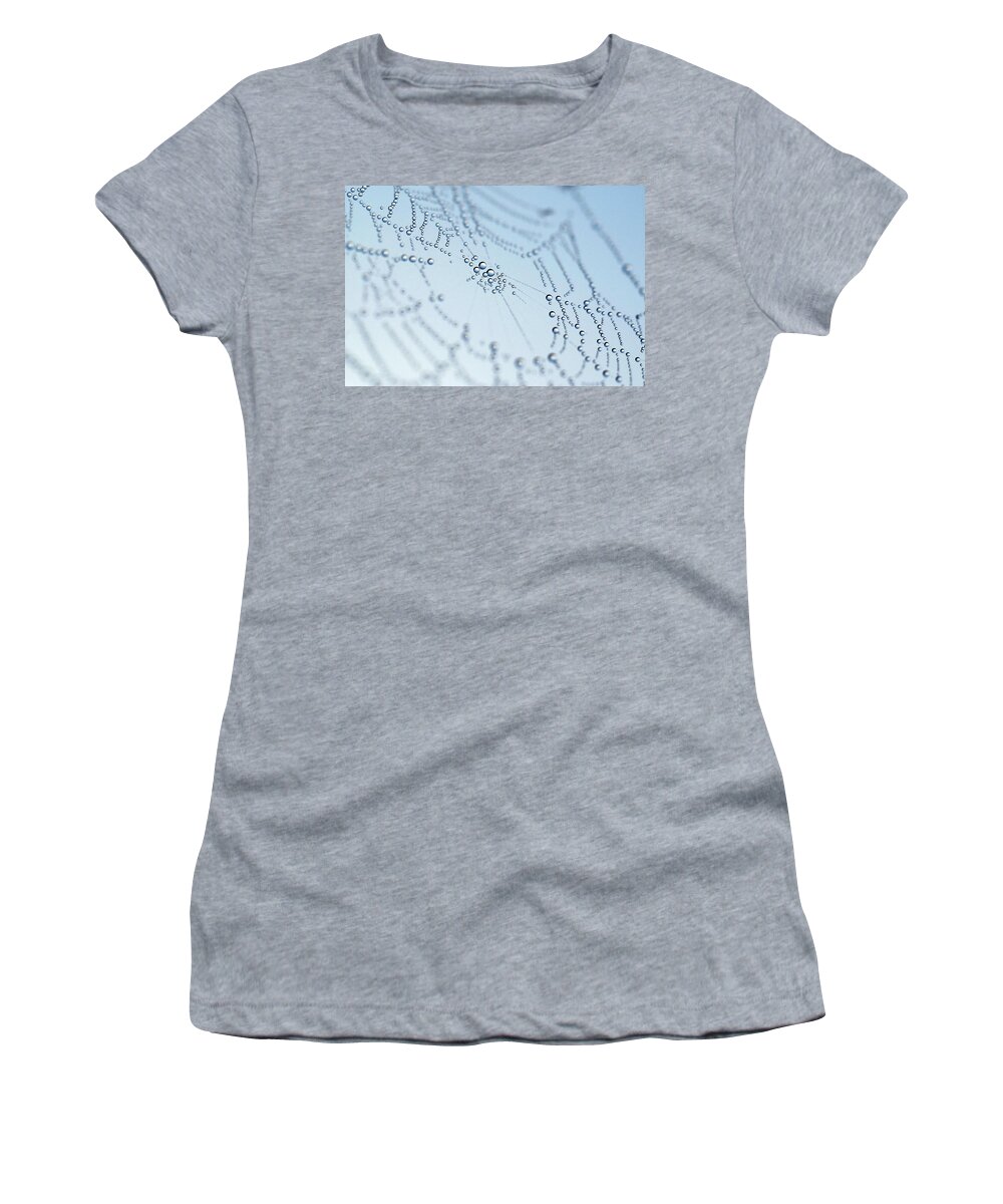 Blue Sky Women's T-Shirt featuring the photograph Centered by Michelle Wermuth