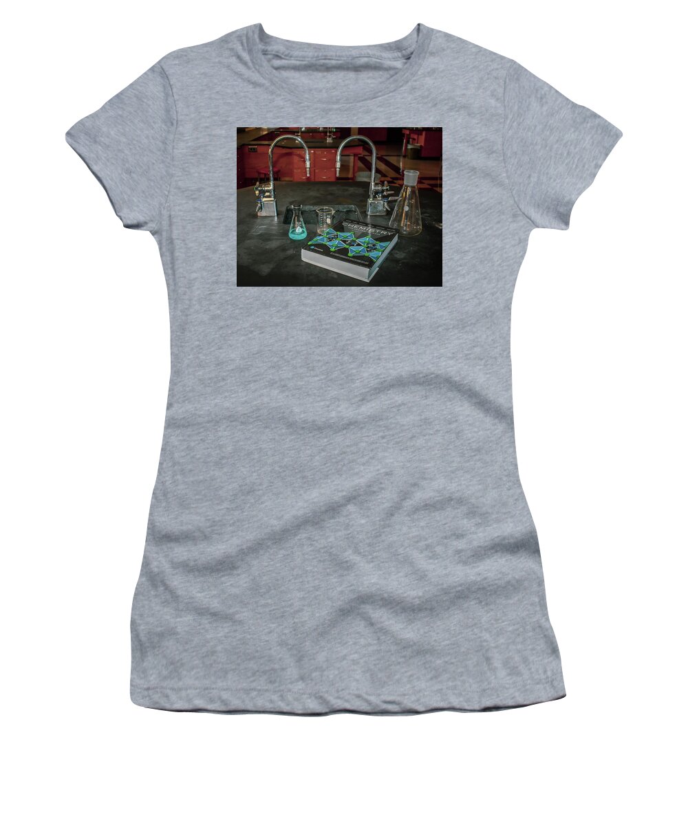 Chemistry Women's T-Shirt featuring the photograph Chemistry by Michelle Wittensoldner