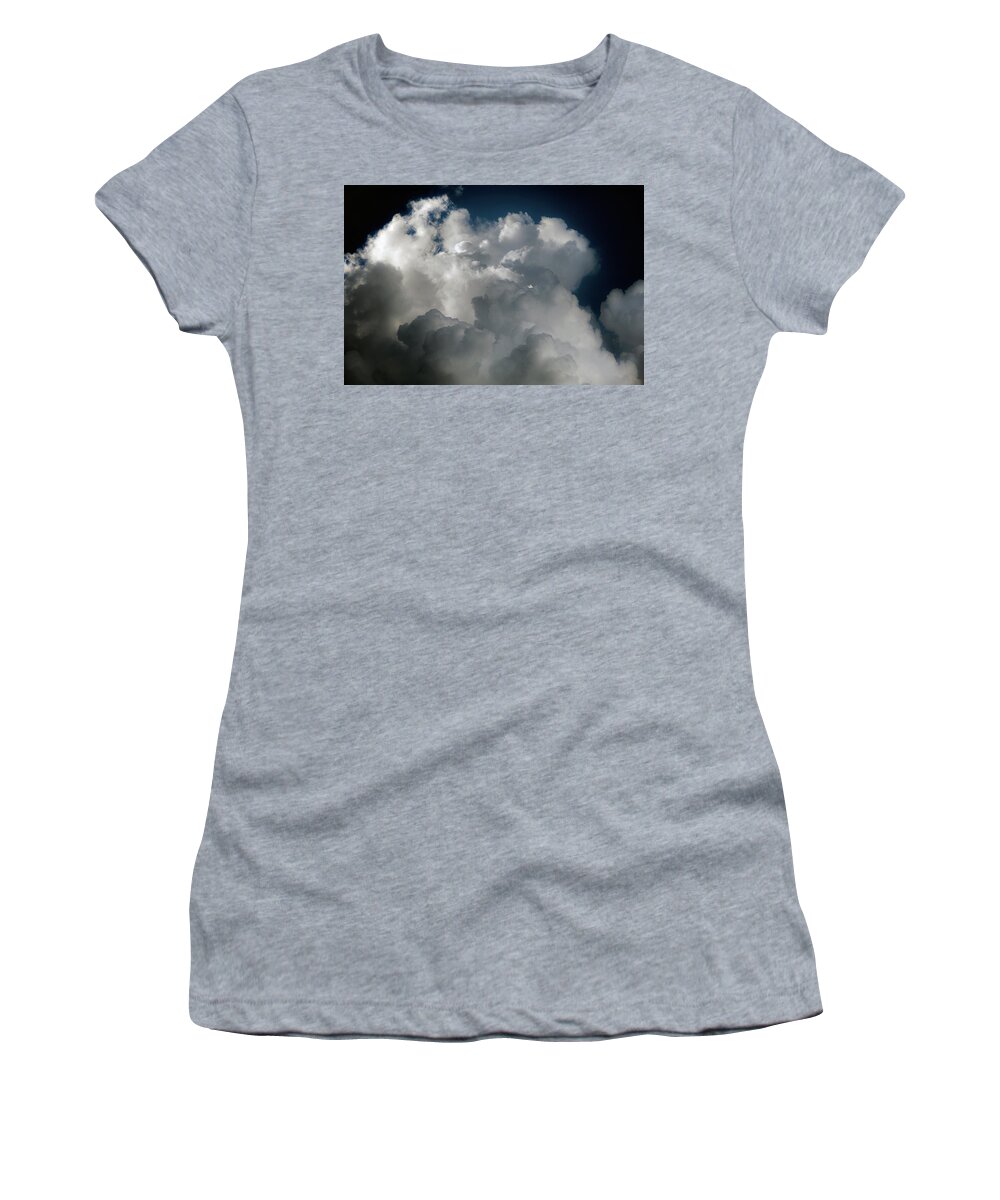 Greg Mimbs Women's T-Shirt featuring the photograph Clouds 7 by Greg and Chrystal Mimbs