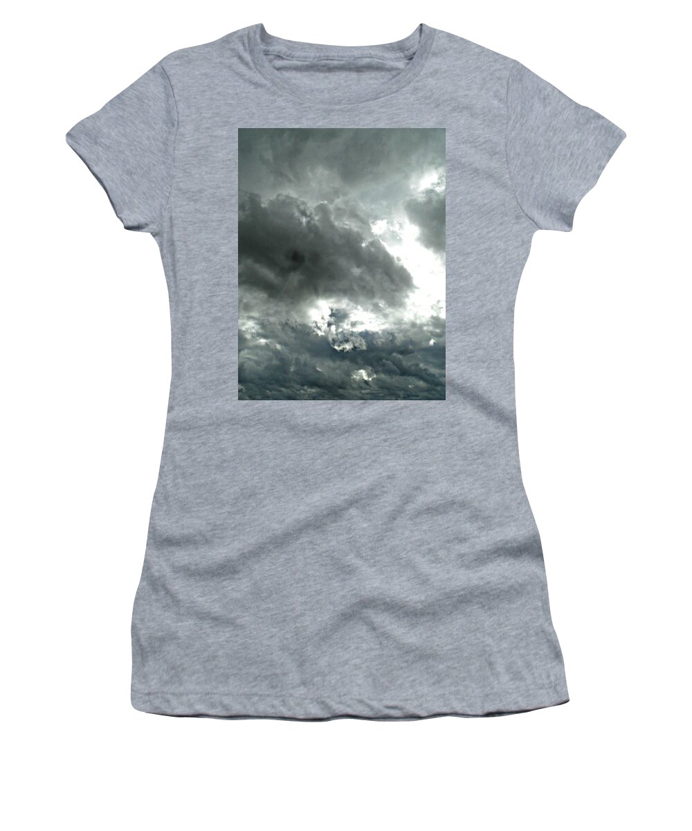Colossal Covering Women's T-Shirt featuring the photograph Colossal Covering by Cyryn Fyrcyd