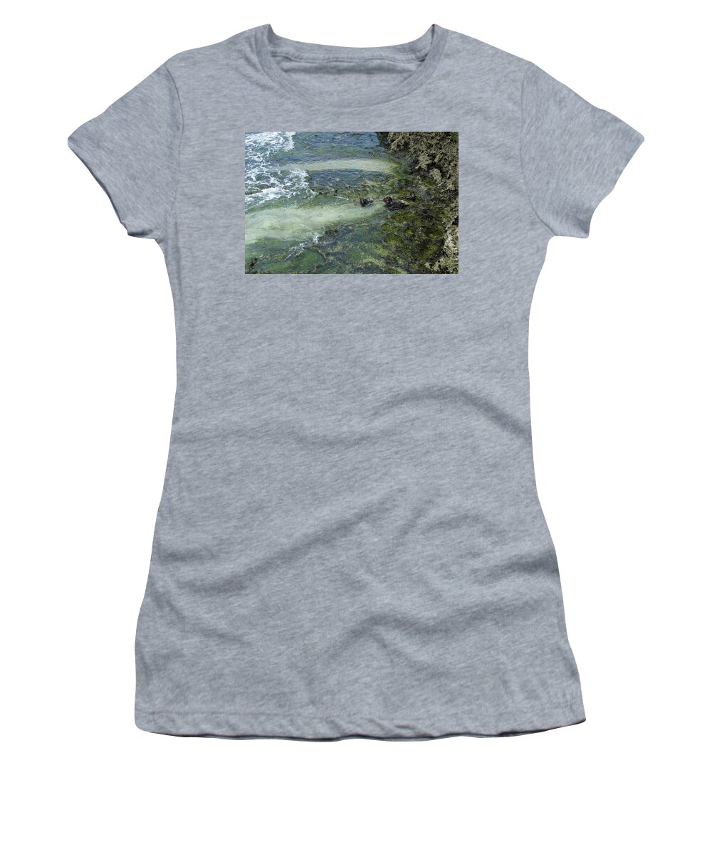 Washed Up Women's T-Shirt featuring the photograph Debris by Eric Hafner