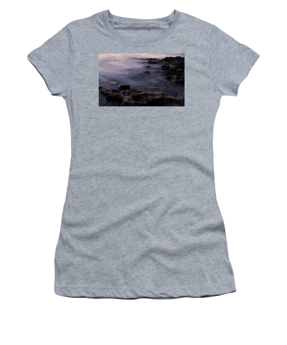 Purple Women's T-Shirt featuring the photograph Deep Purple by Alex Lapidus