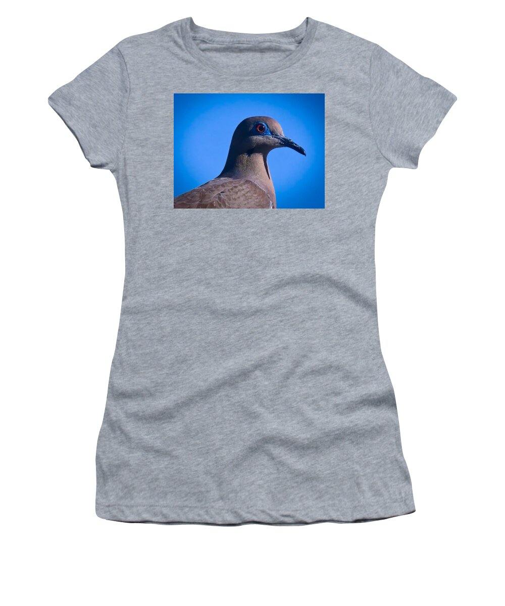 Arizona Women's T-Shirt featuring the photograph Don't It Make My Brown Eyes Blue by Judy Kennedy
