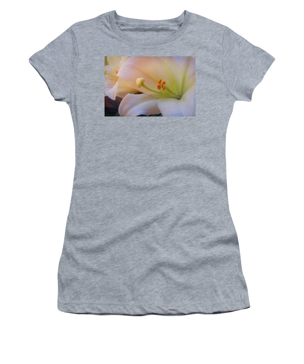 Easter Lilly Women's T-Shirt featuring the photograph Easter Lily by Bonnie Willis