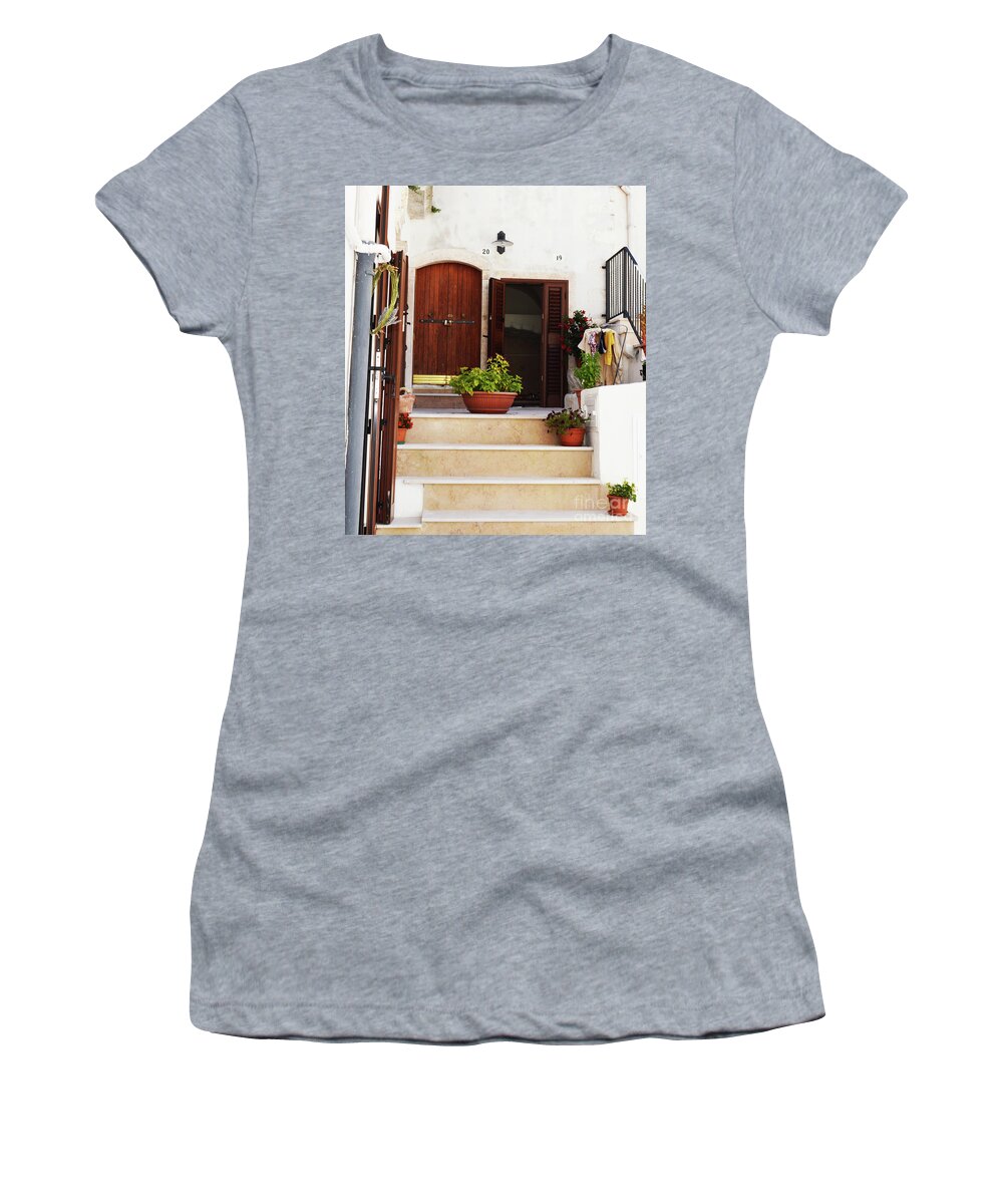 Monte Women's T-Shirt featuring the photograph Entering the Portal by Aicy Karbstein