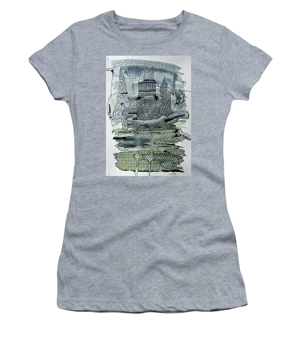 Grief Women's T-Shirt featuring the photograph First Stage by Anita Hillsley