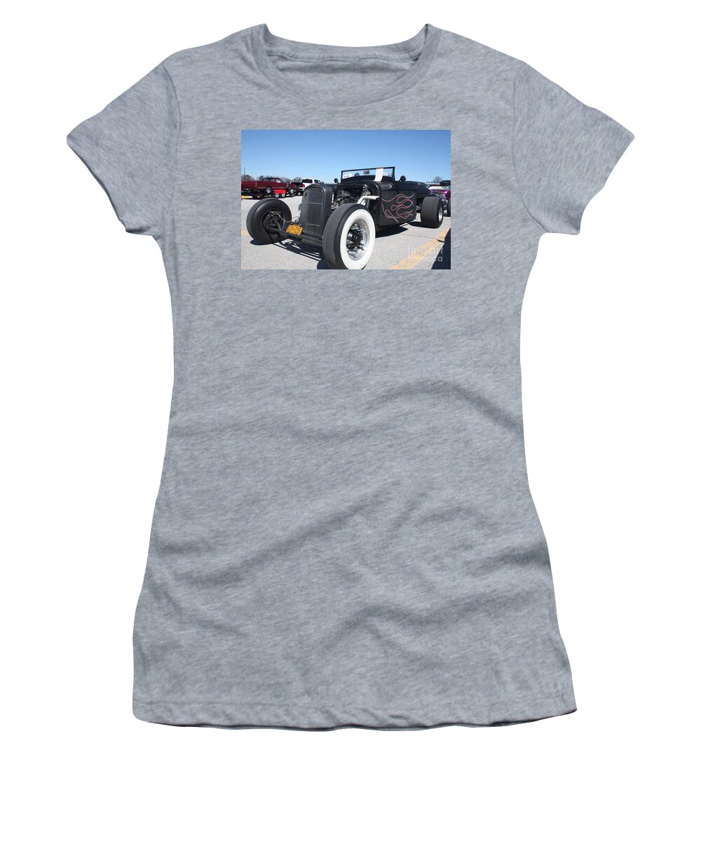1932 Ford Rat Hot Rod Women's T-Shirt featuring the photograph 1932 Ford Rat Hot Rod by John Telfer
