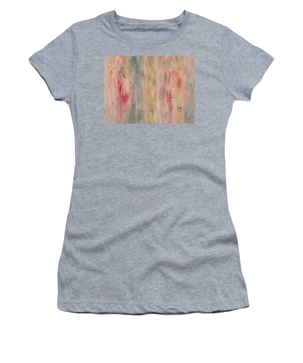 Gamma77 Women's T-Shirt featuring the painting Gamma #77 by Sensory Art House