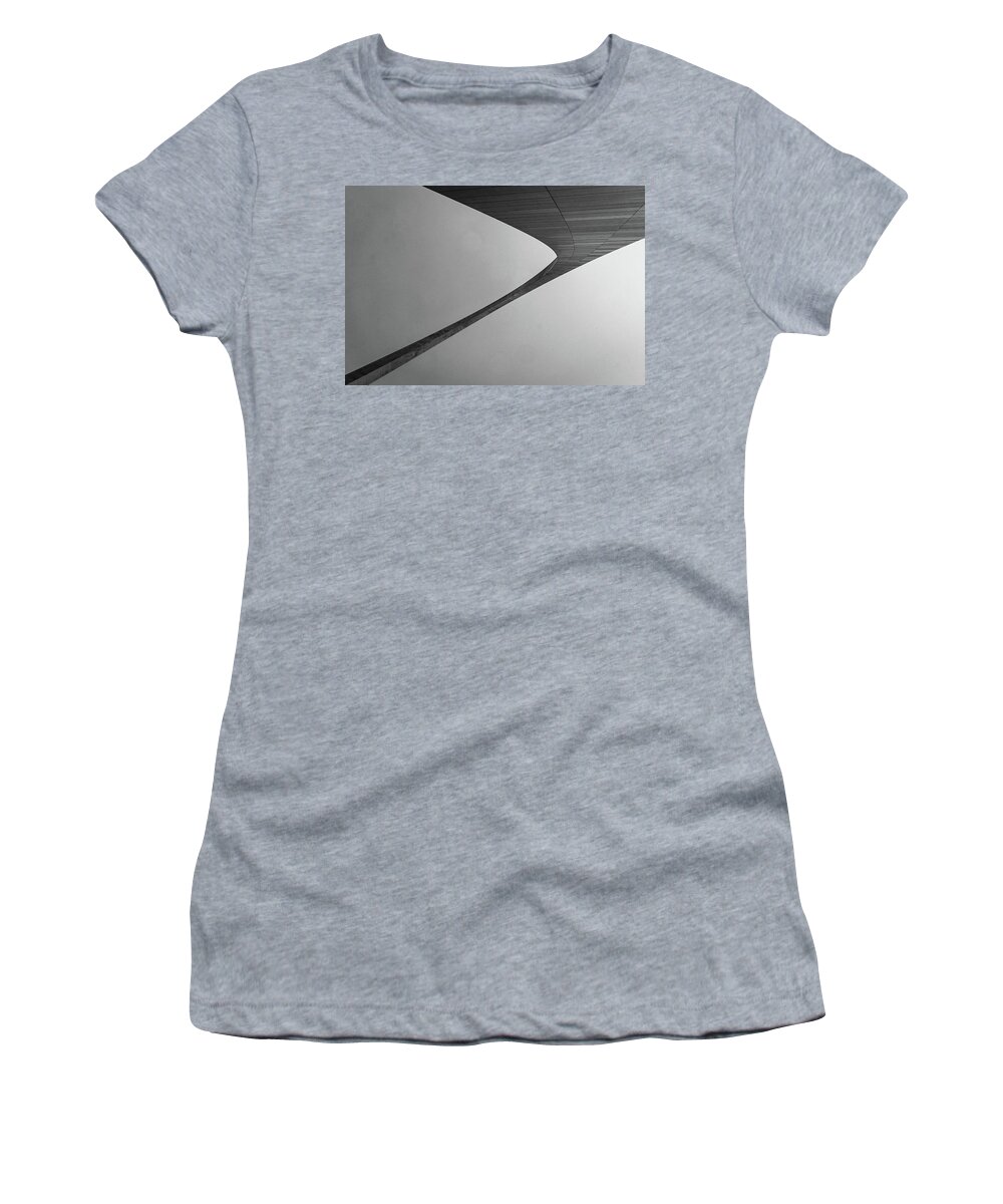 Gateway Arch Women's T-Shirt featuring the photograph Gateway Arch by Al Griffin