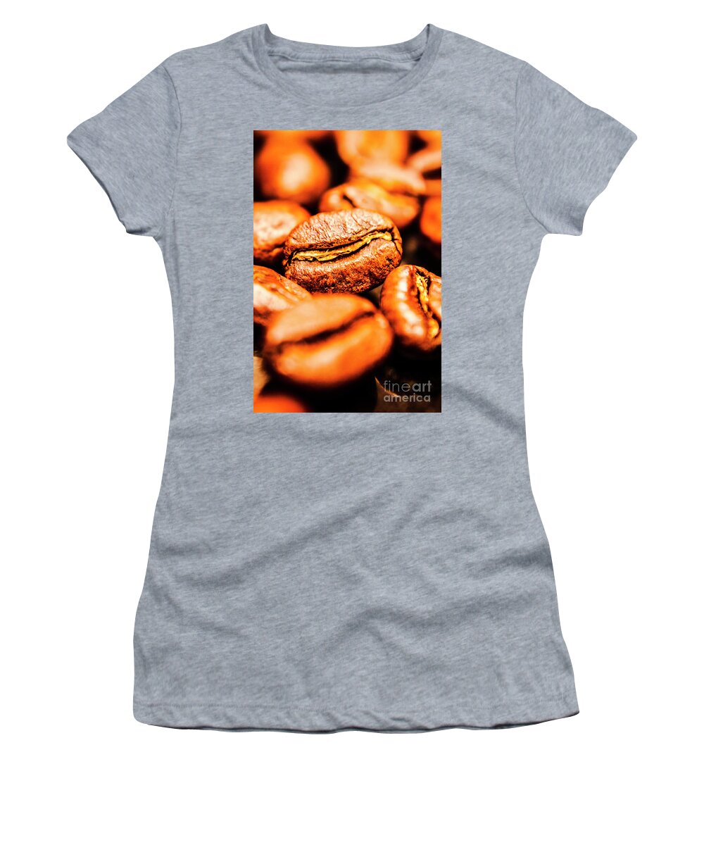 Macro Women's T-Shirt featuring the photograph Grainy by Jorgo Photography