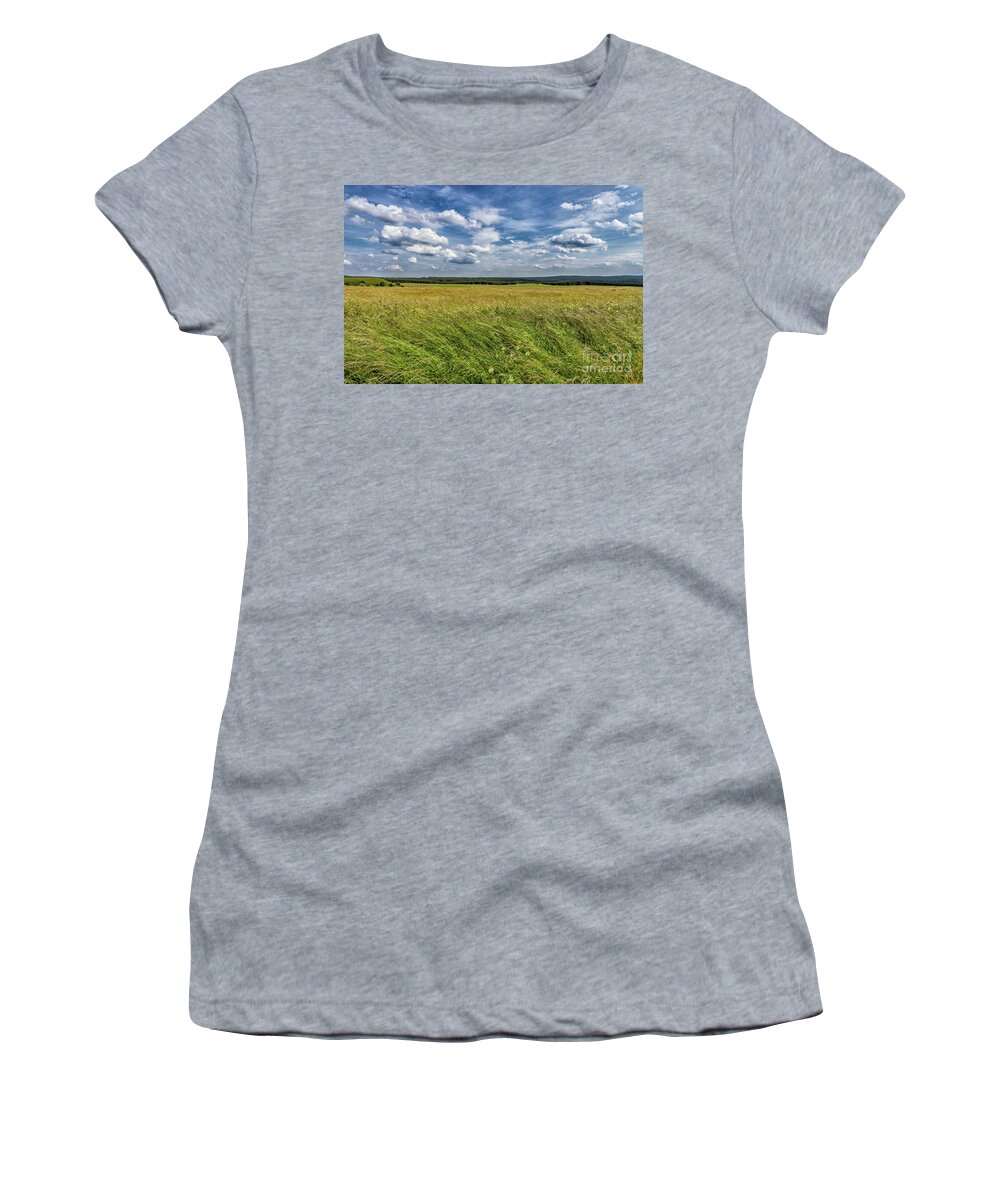 Harz Women's T-Shirt featuring the photograph Harz National Park by Bernd Laeschke