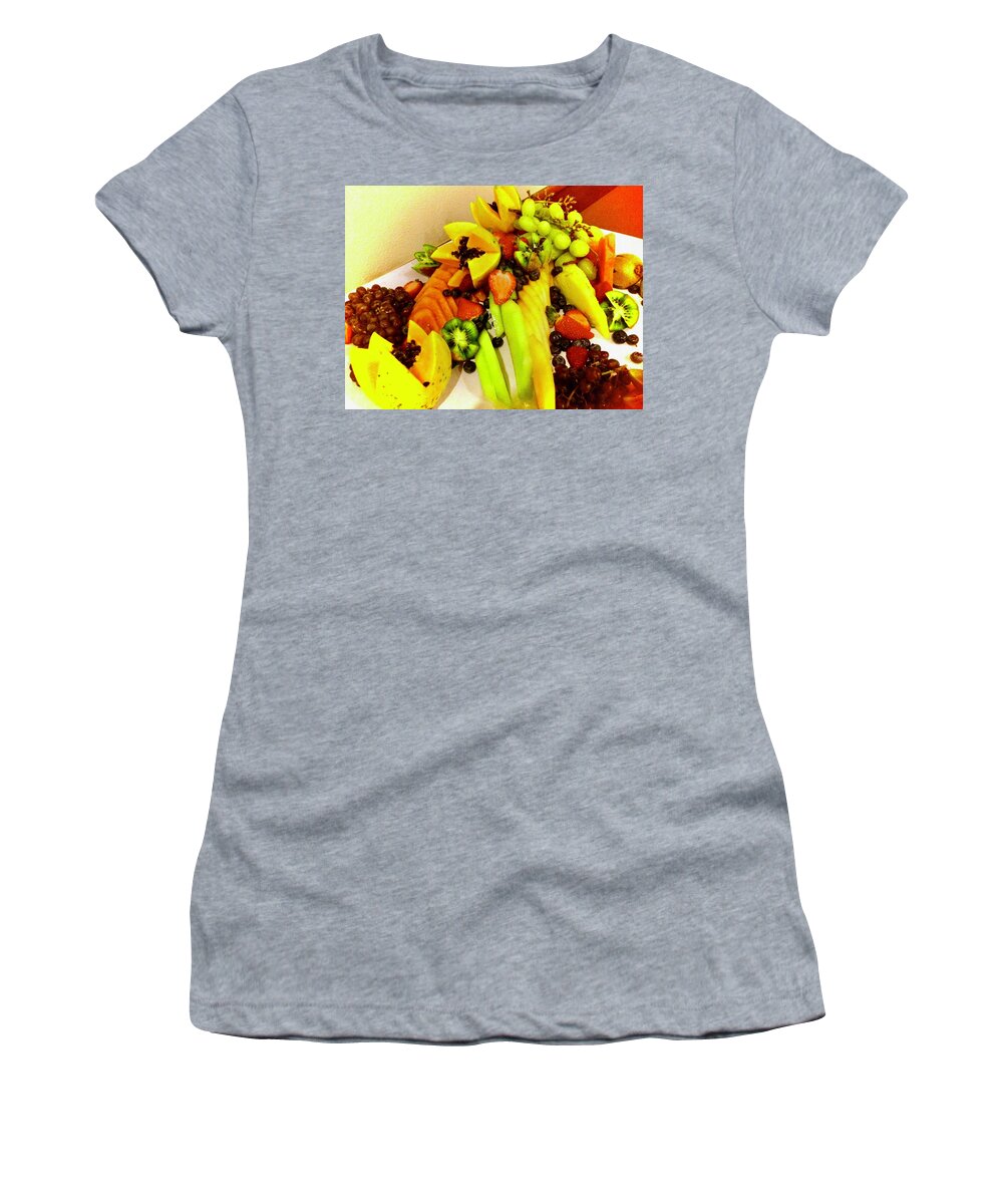 Help Yourself Women's T-Shirt featuring the photograph Help Yourself by Debra Grace Addison