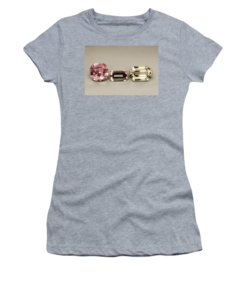 Arem Collection Women's T-Shirt featuring the photograph Herderite, Brazil by Joel E. Arem