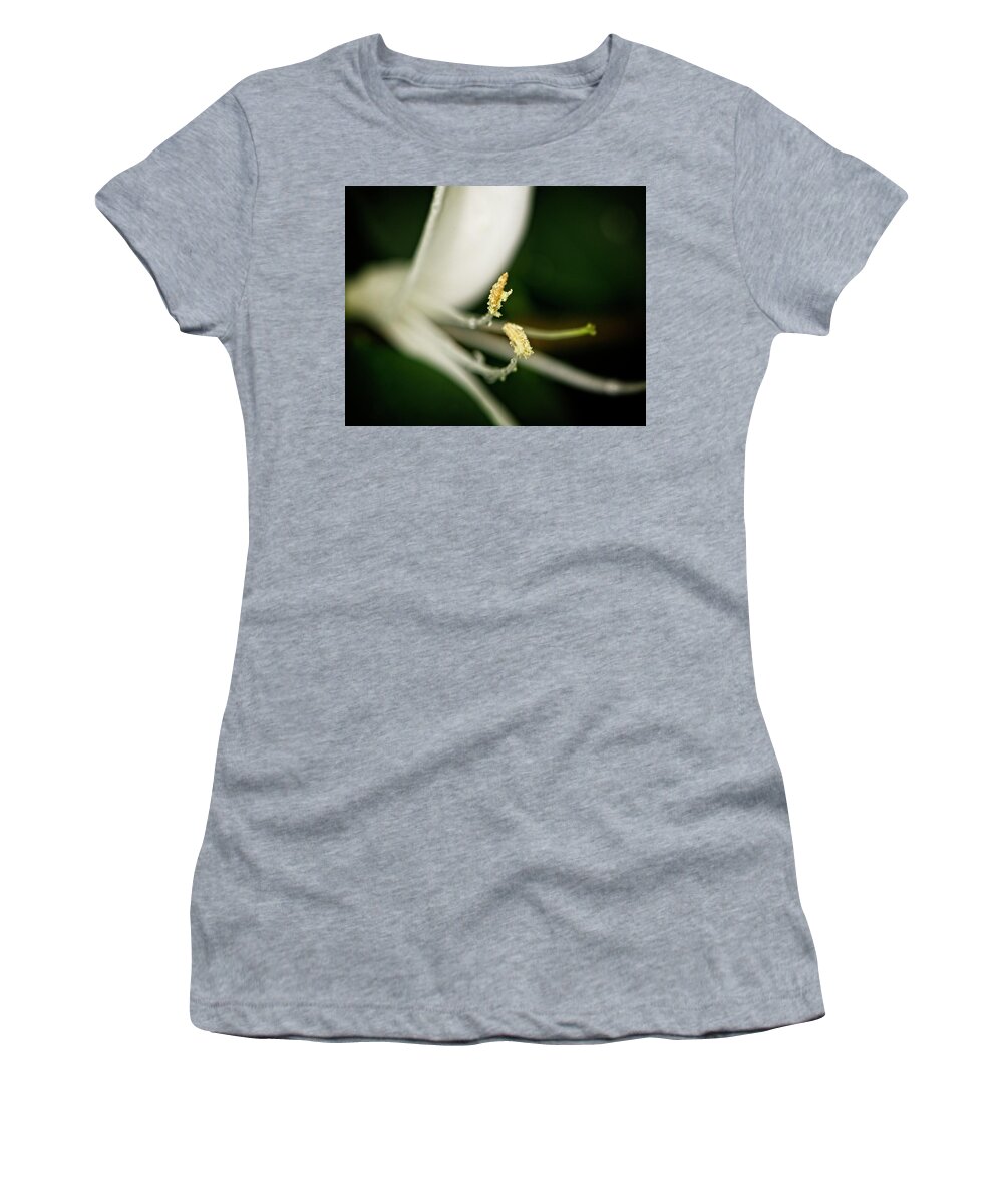 Nature Women's T-Shirt featuring the photograph Honeysuckle by John Benedict