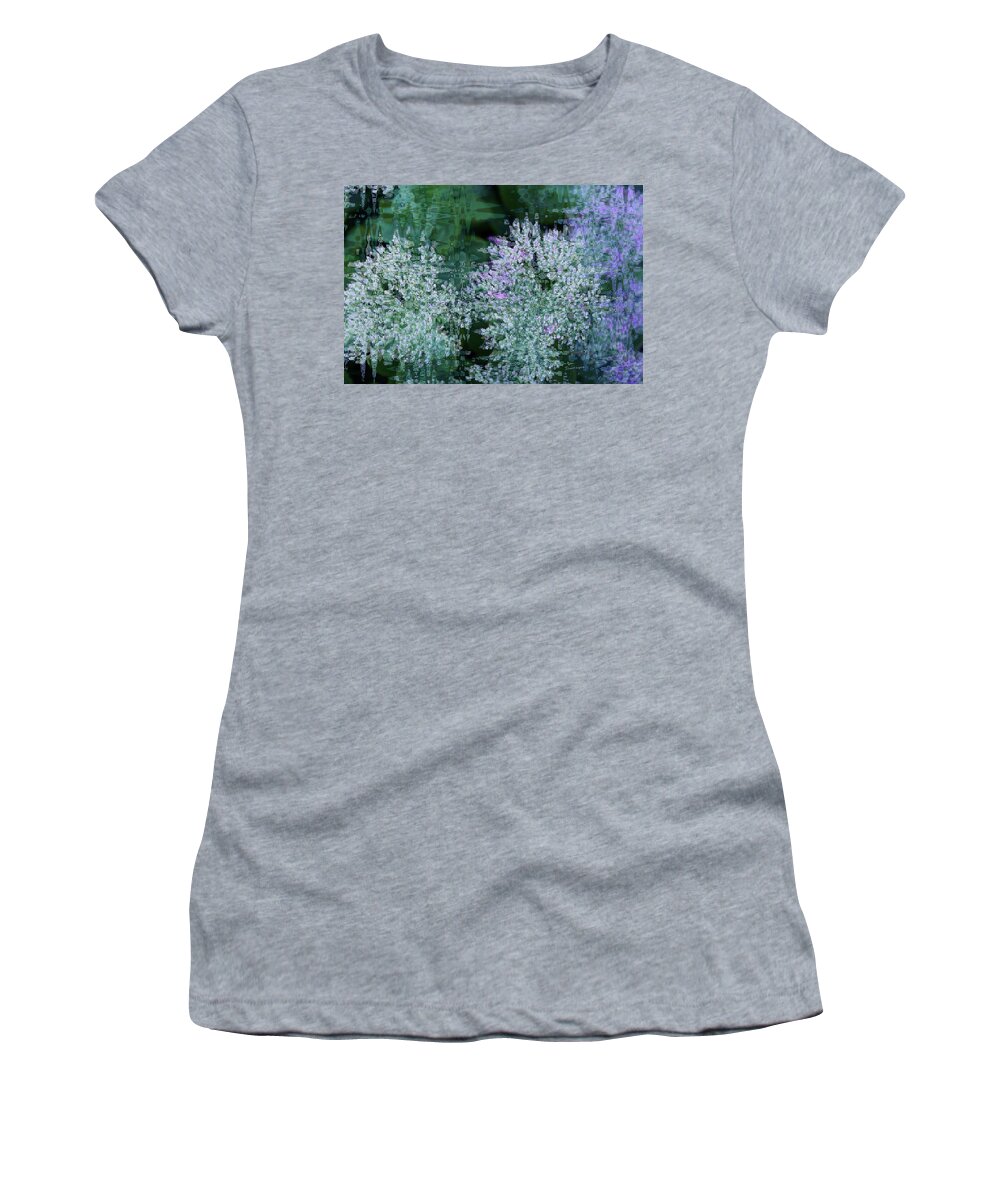 Impressionism Women's T-Shirt featuring the photograph Impressions For Monet by Terri Harper