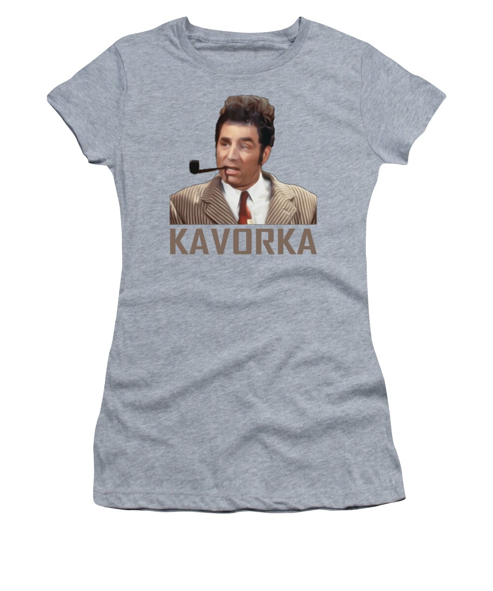 Seinfeld Women's T-Shirt featuring the digital art Kavorka by Filip Schpindel