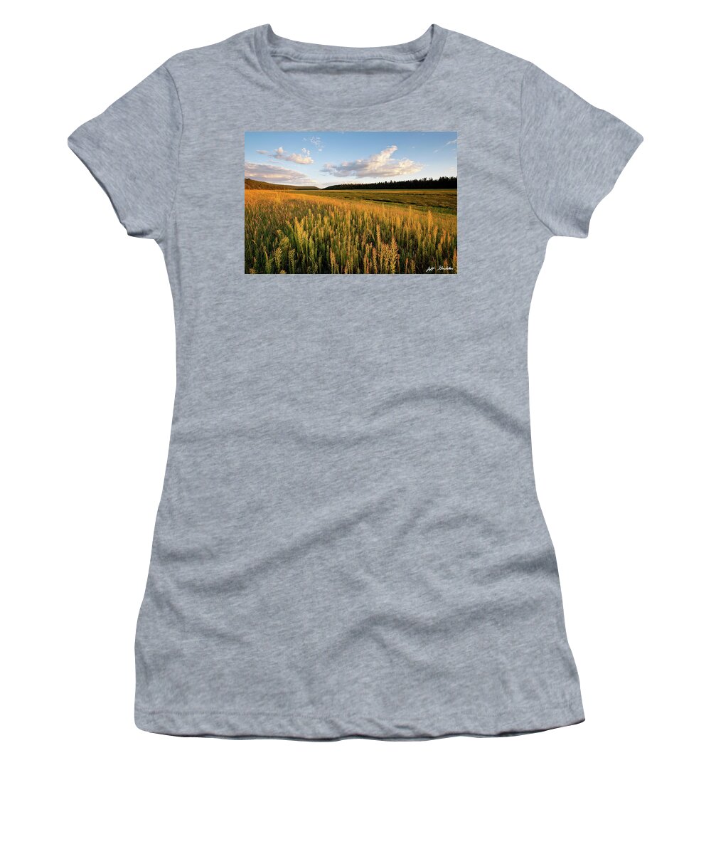 Arizona Women's T-Shirt featuring the photograph Lower Lake Mary at Sunset by Jeff Goulden