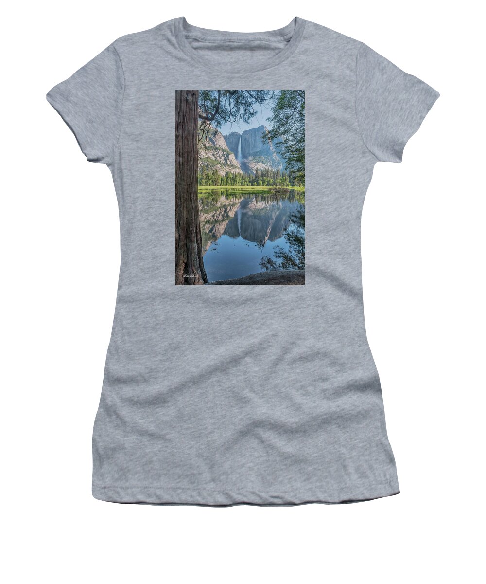 Yosemite Women's T-Shirt featuring the photograph Mirror Image by Bill Roberts