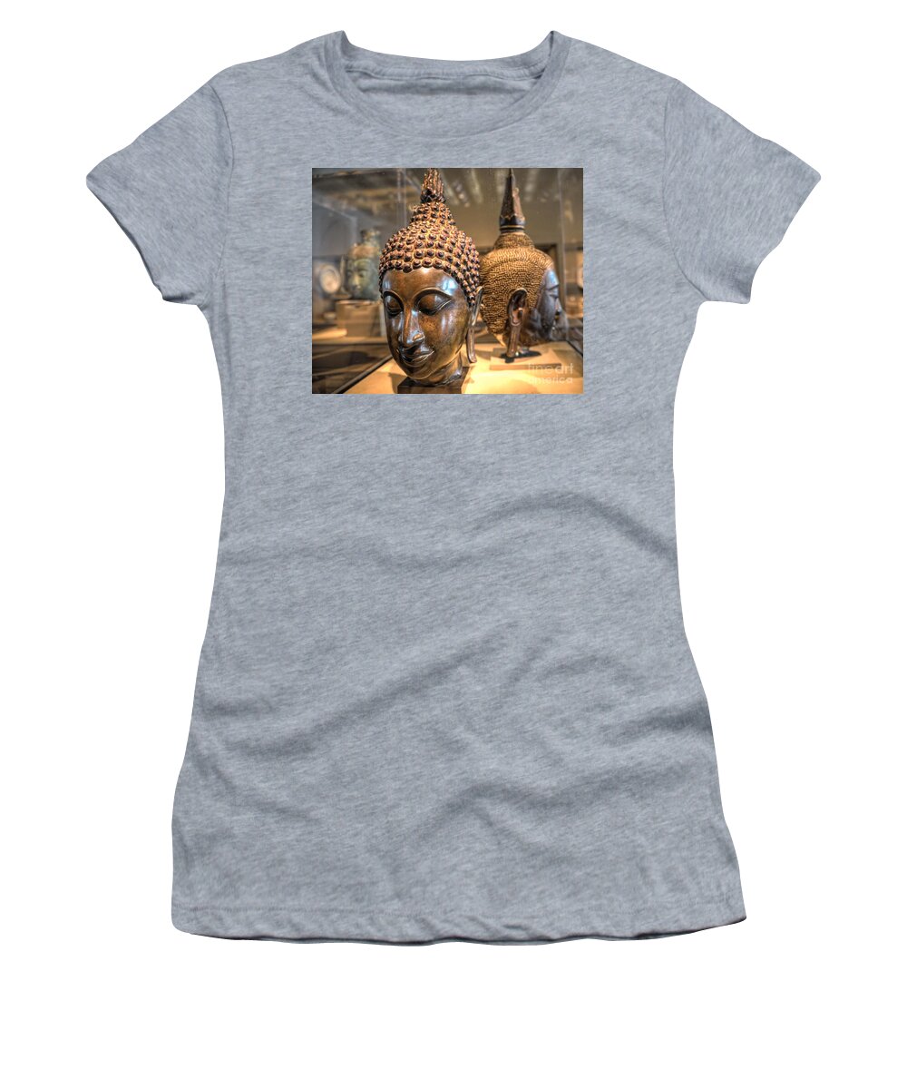 Art Women's T-Shirt featuring the photograph Museum China Dynasty Treasures by Chuck Kuhn