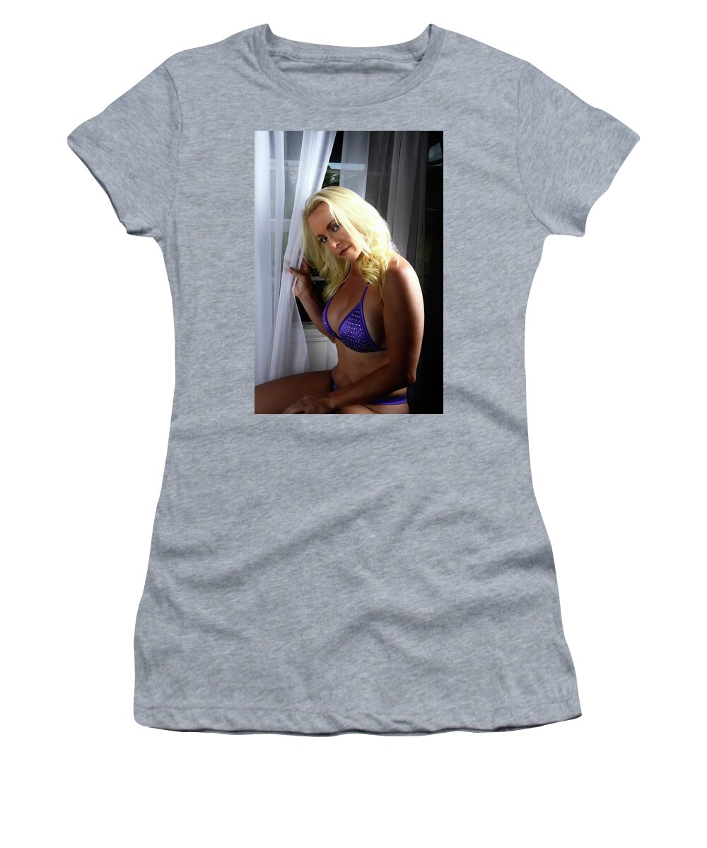  Women's T-Shirt featuring the photograph New Morning by Keith Lovejoy