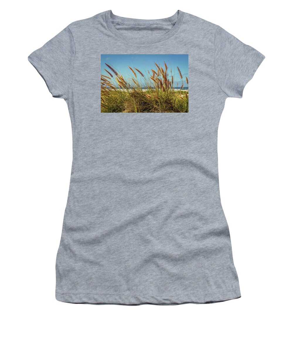 Beach Women's T-Shirt featuring the photograph Ocean Blvd by Bill Chizek
