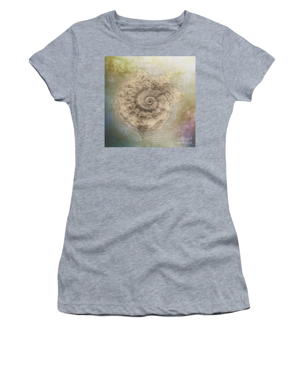 Sea Shell Women's T-Shirt featuring the digital art Old Conch by Anthony Ellis