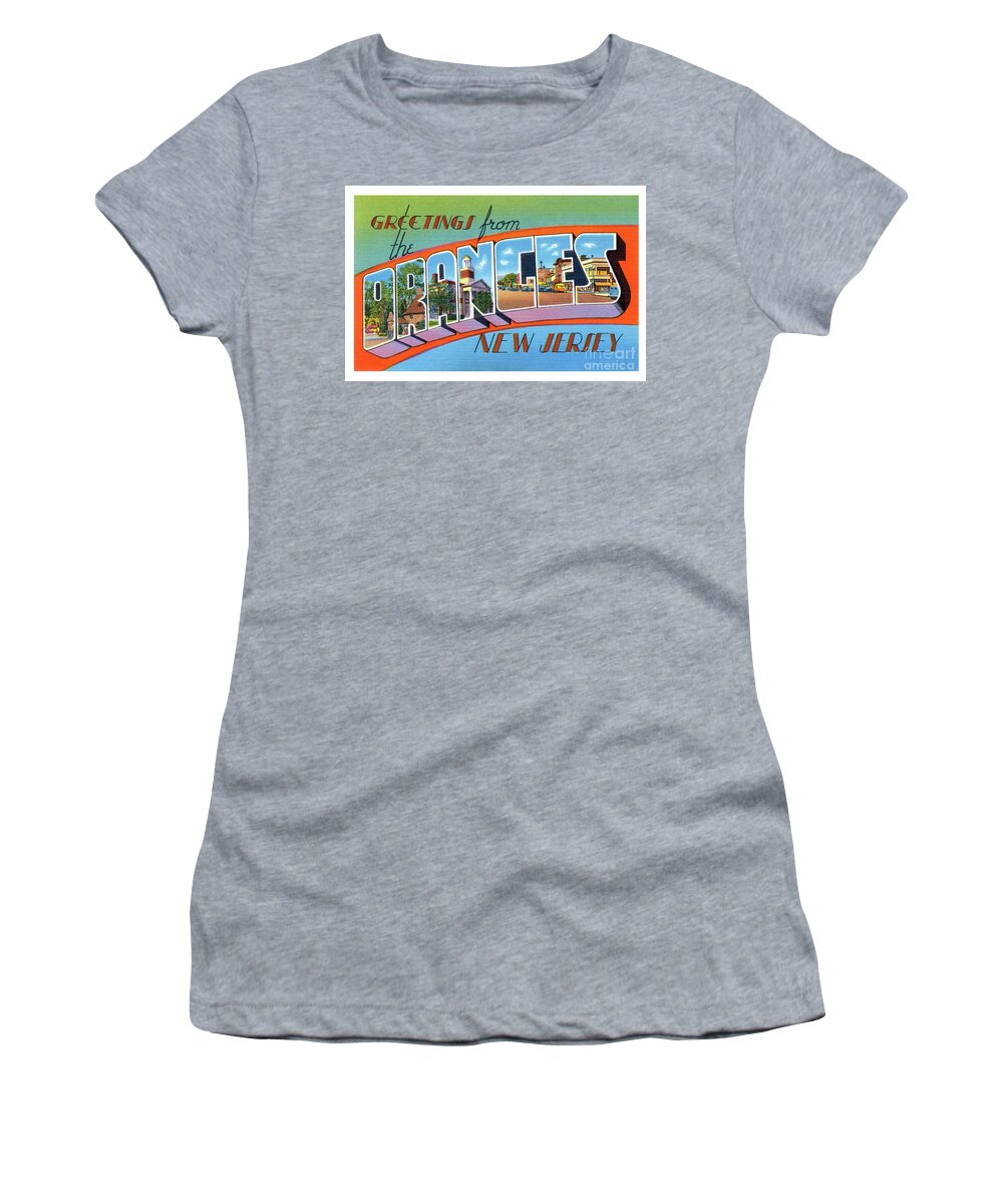 Oranges Women's T-Shirt featuring the photograph Oranges Greetings by Mark Miller