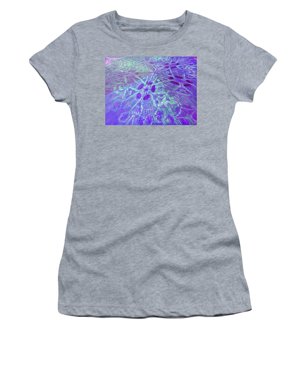 Five Sided Women's T-Shirt featuring the painting Organica by Jeremy Robinson