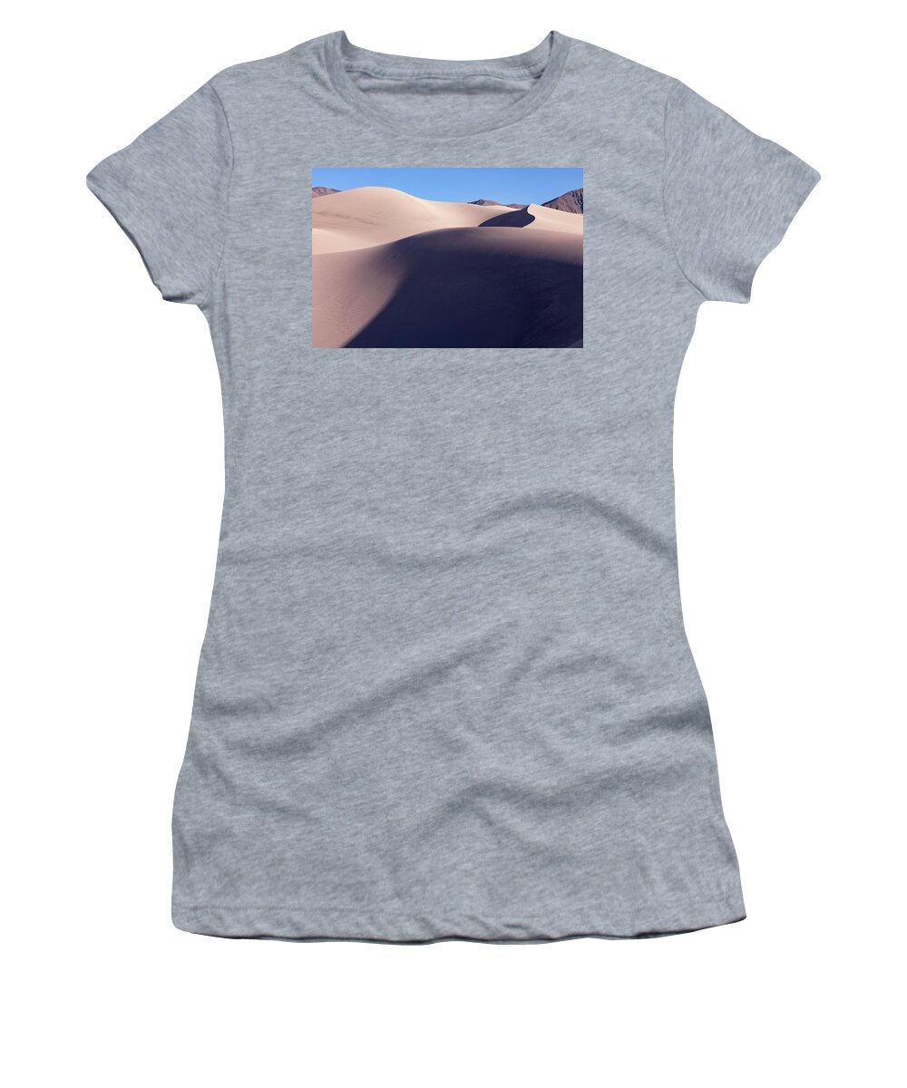 Panamint Dunes Women's T-Shirt featuring the photograph Panamint Dunes 5 by Rick Pisio