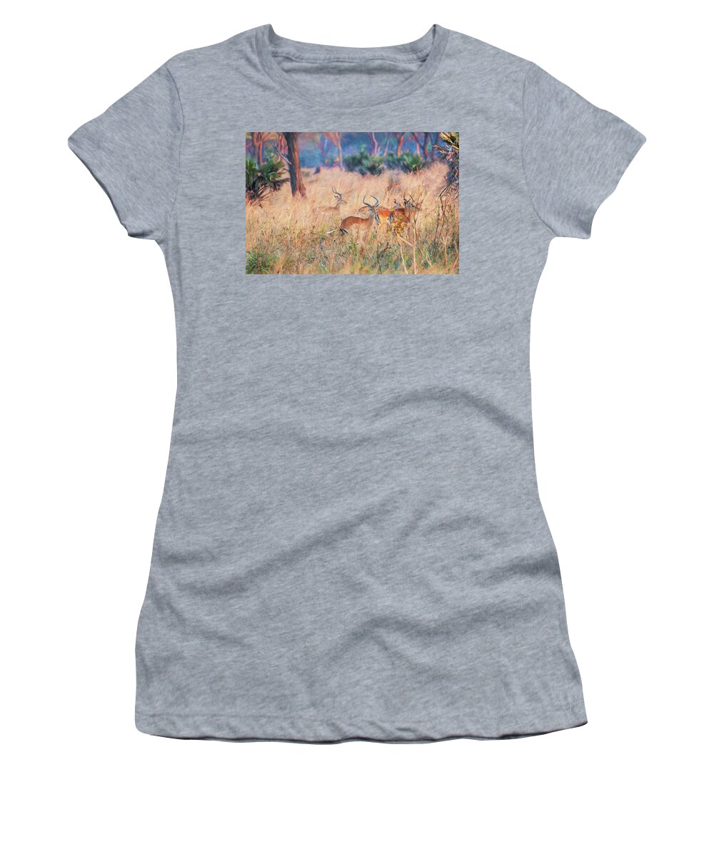 Wildlife Women's T-Shirt featuring the photograph Paradise found by Gaye Bentham