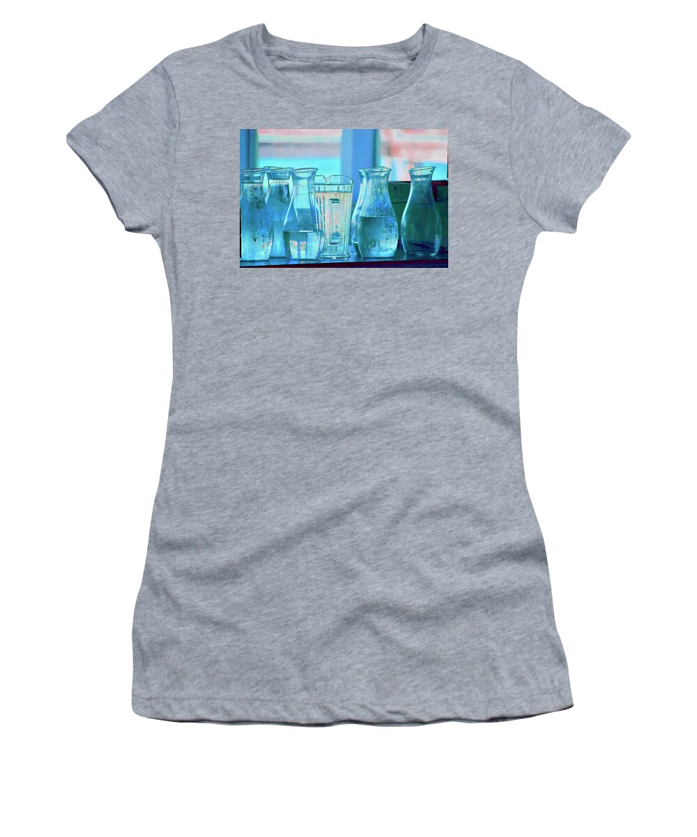 Water Women's T-Shirt featuring the photograph Quench by Debra Grace Addison