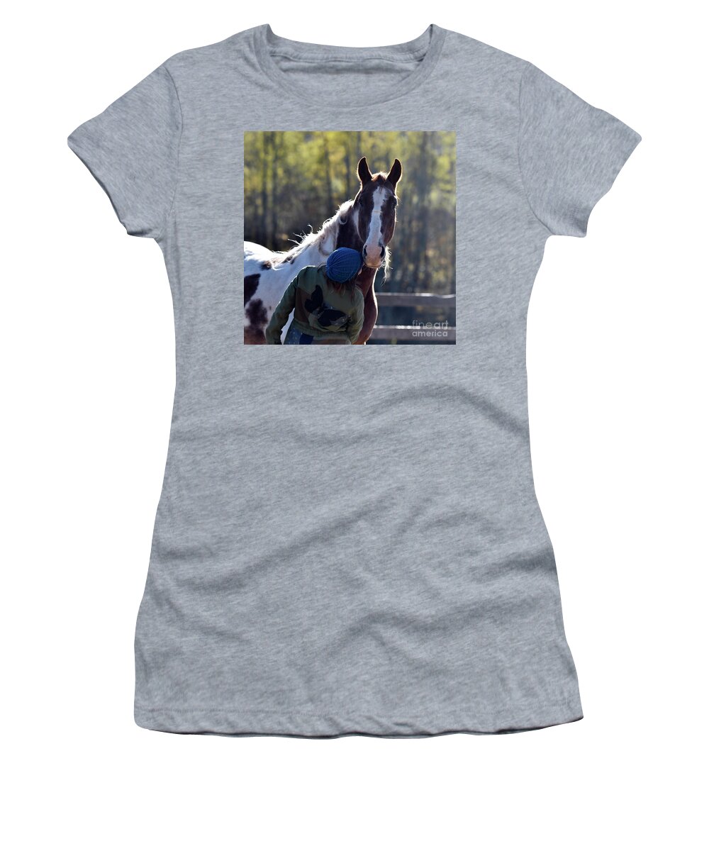 Rosemary Farm Women's T-Shirt featuring the photograph Rhett by Carien Schippers