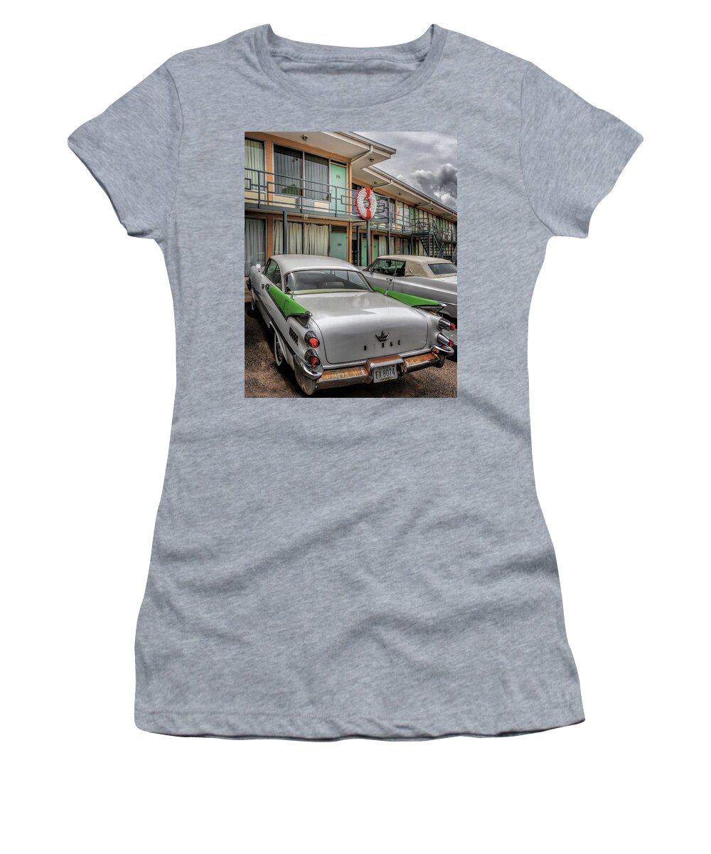 Memphis Women's T-Shirt featuring the photograph Room 306 - Lorraine by Susan Rissi Tregoning