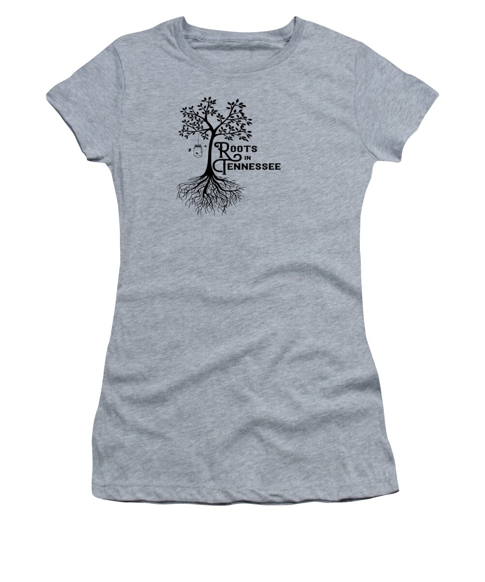 Tennessee Women's T-Shirt featuring the digital art Roots in TN by Heather Applegate
