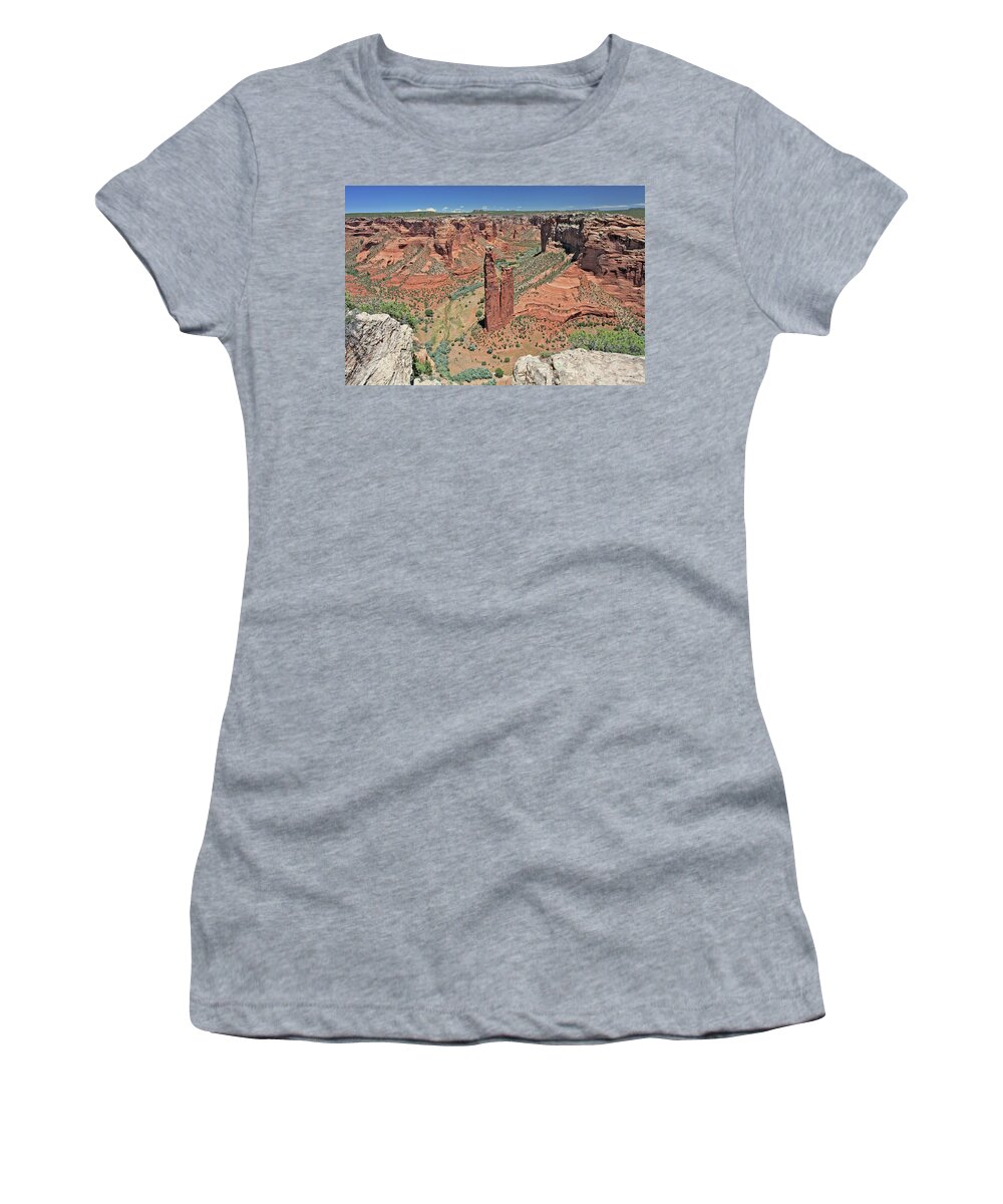 Arizona Women's T-Shirt featuring the photograph Sacred Spider Rock by Gary Kaylor