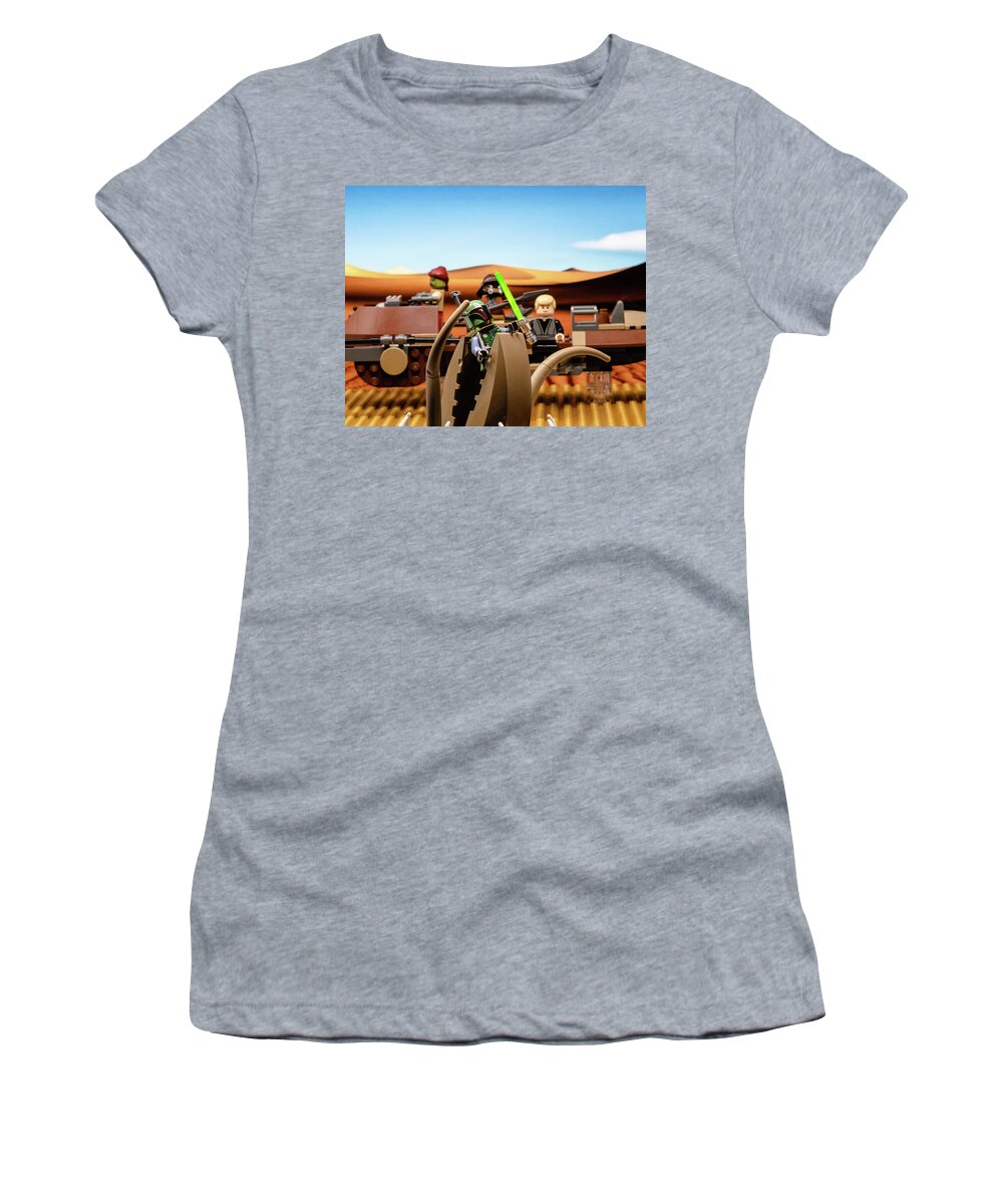 Star Wars Women's T-Shirt featuring the photograph Sarlacc Pit by Joseph Caban
