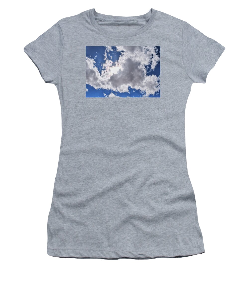 Sky Women's T-Shirt featuring the photograph Sky Brilliance by Chance Kafka