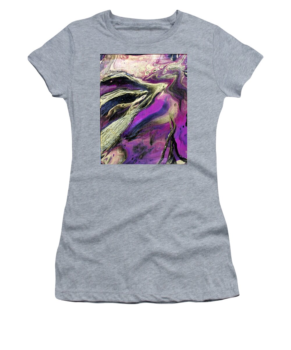 Force Of Flight Women's T-Shirt featuring the painting Soaring by Donna Carrillo