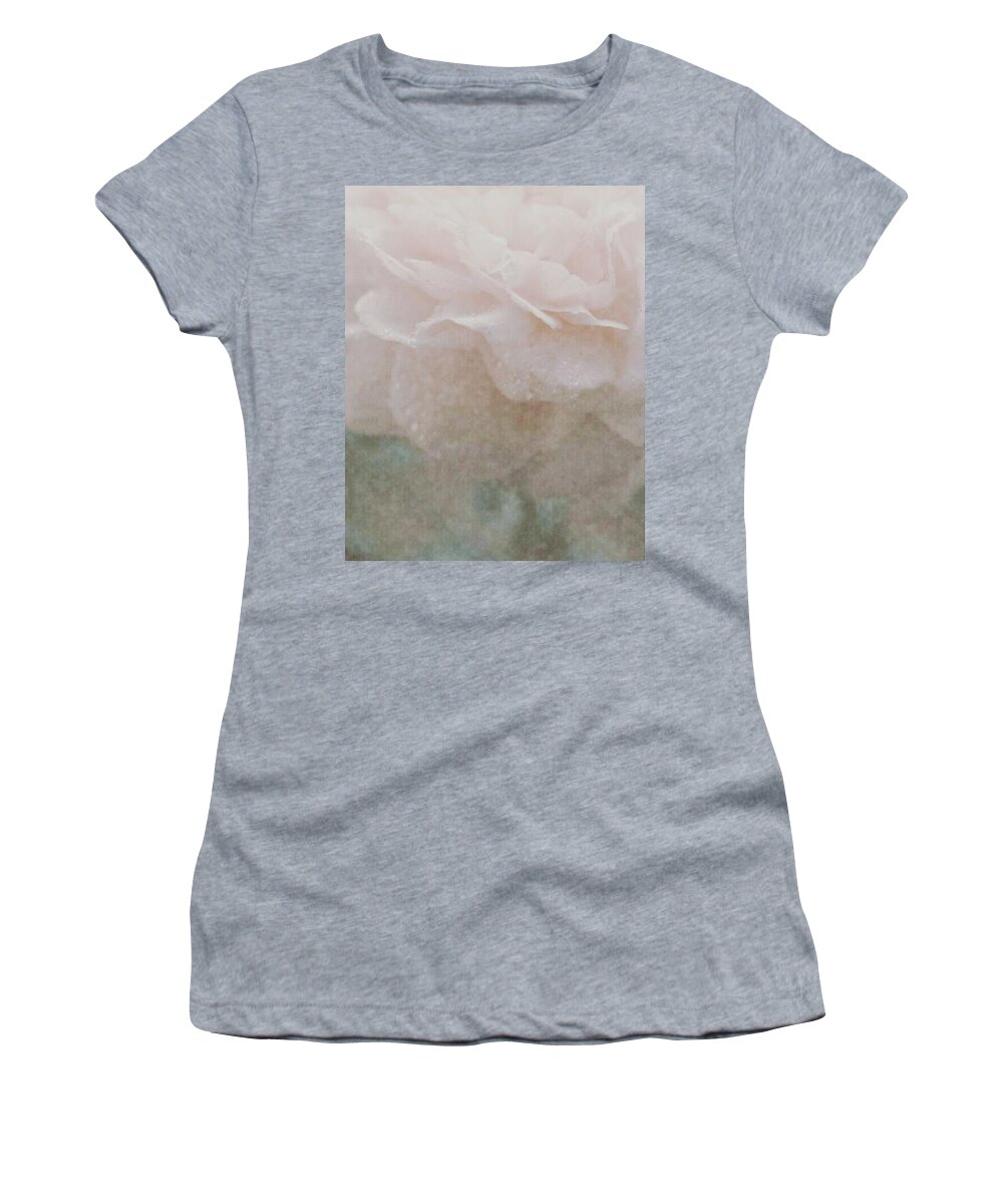 #roseart #roses #artisticroses #loveforroses #soothing #soothingday #tenderrose #marilynsroses #theartofmarilynridouttgreene Women's T-Shirt featuring the photograph Soothing Day by The Art Of Marilyn Ridoutt-Greene