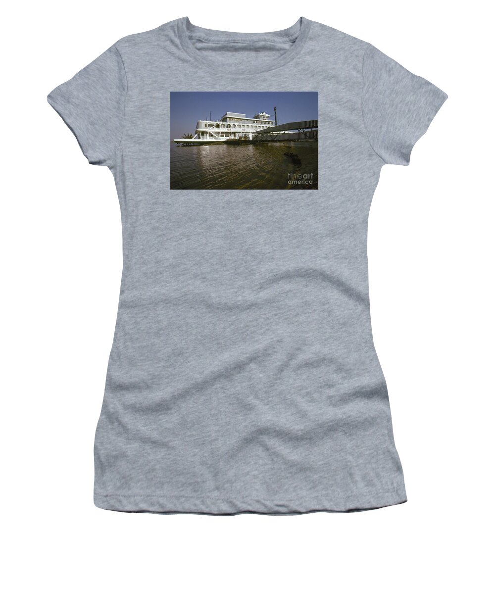 1974 Women's T-Shirt featuring the photograph St. Louis Steamboat by Granger